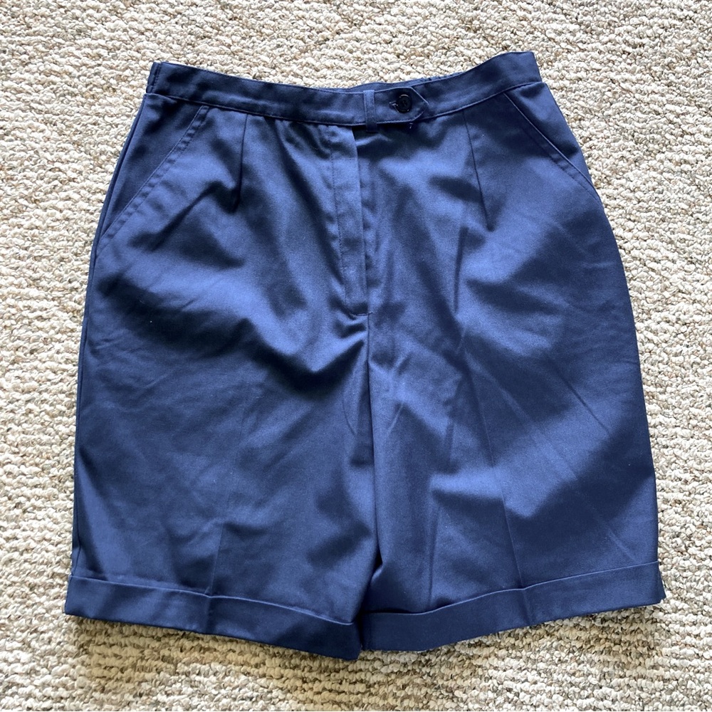 5/$15 Vintage Koret Dark Blue Cuffed Shorts 14